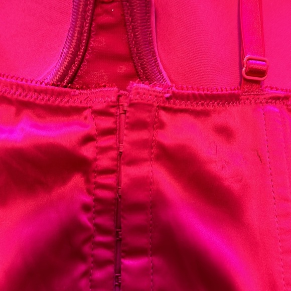 Victoria’s Secret Sexy Little Things 34 B Hot Pink Corset NWOT - Picture 7 of 12